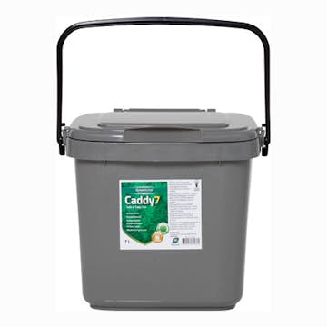 Komposthink Greenline 7 l med lock grå