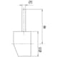 Blandarhandtag Scandtap Short Bar 5 mm