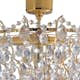 Kristallplafond Markslöjd Rosendal Guld 4 Ljuskällor