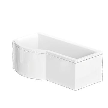 L-Panel Nordhem till Badkar Solvik