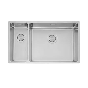 Diskho Stala Lagom-18-50 Rostfri MONOedge Dubbel med Vattenlås