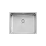 Diskho Stala Lagom-50 Enkel Rostfritt Stål för Kök och Tvättstuga