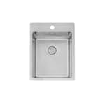 Diskho Stala Lagom-T34 Rostfri MONOedge Enkel med Korgventil & Vattenlås