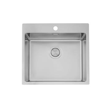 Diskho Stala Lagom-T50 Rostfritt Stål för Kök och Tvättstuga