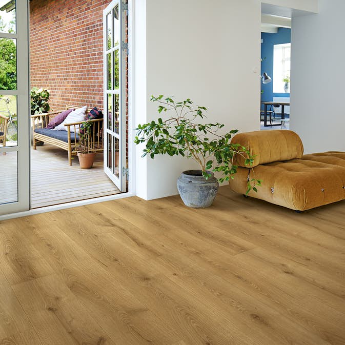 Laminatgolv Pergo Wide Long Plank 4V - Chateau Oak