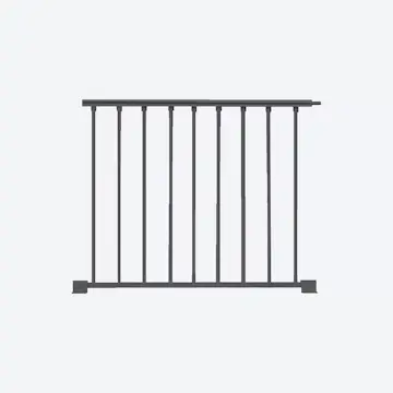 Skyddsräcke Dolle Till Spiraltrappa Toronto Antracit Förlängningspaket