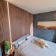 LED-Belysning Wood on wall Akustikpanel Bred