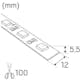 LED-Strip Hide-a-lite Flexibel RX 24V RGB LPM