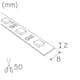 LED-Strip Hide-a-lite RX HDI 3000K 5 m