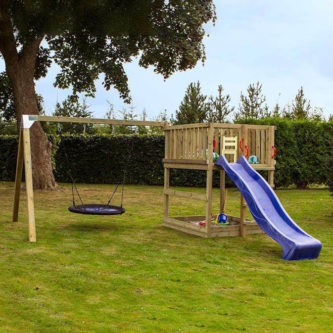 Lektorn PLUS Play med Gungställning och Fågelbogunga