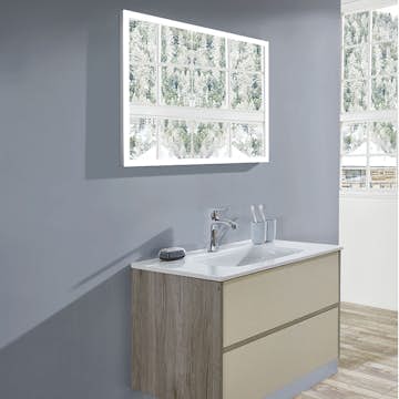 Spegel LH Modern med LED Belysning