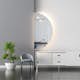 Spegel Vidi Linda med LED-belysning