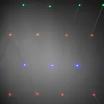 Ljusnät Gnosjö Konstsmide 64 st LED 2x2 m