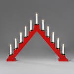 Adventsljusstake Gnosjö Konstsmide 11L med Manschetter