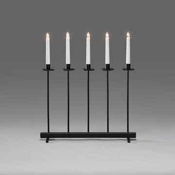 Adventsljusstake Gnosjö Konstsmide 5L Metall