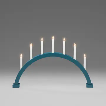 Adventsljusstake Gnosjö Konstsmide 7L Båge Stor