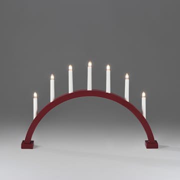 Adventsljusstake Gnosjö Konstsmide 7L Båge Stor