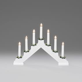 Adventsljusstake Gnosjö Konstsmide 7L H28