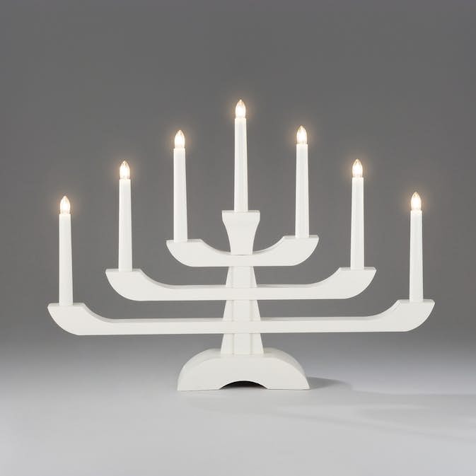 Adventsljusstake Gnosjö Konstsmide 7L på Fot H39