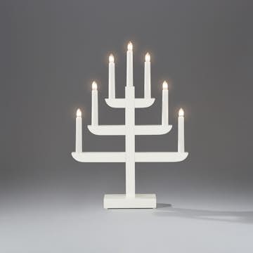 Adventsljusstake Gnosjö Konstsmide 7L på Fot H46