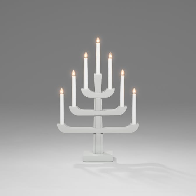 Adventsljusstake Gnosjö Konstsmide 7L på Fot H50