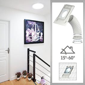 Ljustunnel Velux TWF för Profilerat Tak Flexrör