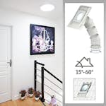 Ljustunnel Velux TWR för Profilerat Tak Fast Rör