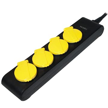 Grenuttag LogiLink 4-vägs Utomhusbruk IP44