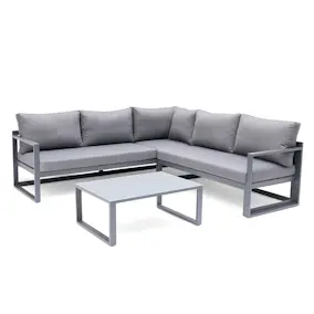 Soffgrupp Hillerstorp Lundamo Loungesoffa Utomhus, Höj- & Sänkbar Del