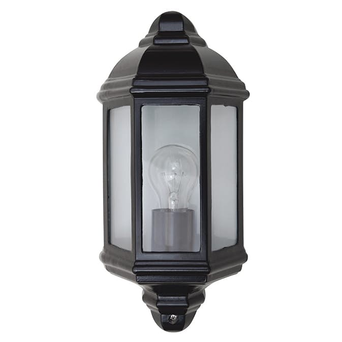 Lykta Malmbergs Lysekil Svart 60w Pc-gla