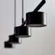 Taklampa Nordlux Clyde Svart 4L Pendel med LED