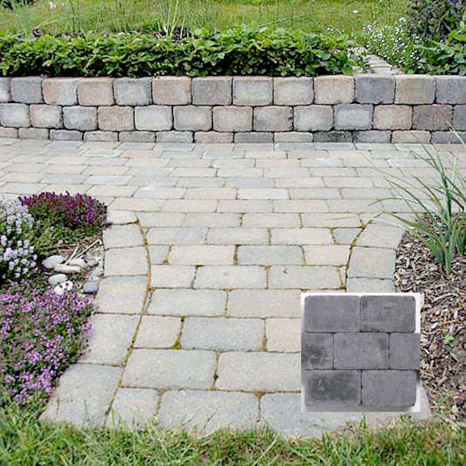 Marksten Benders Labyrint Antik Specialstenar Grafit
