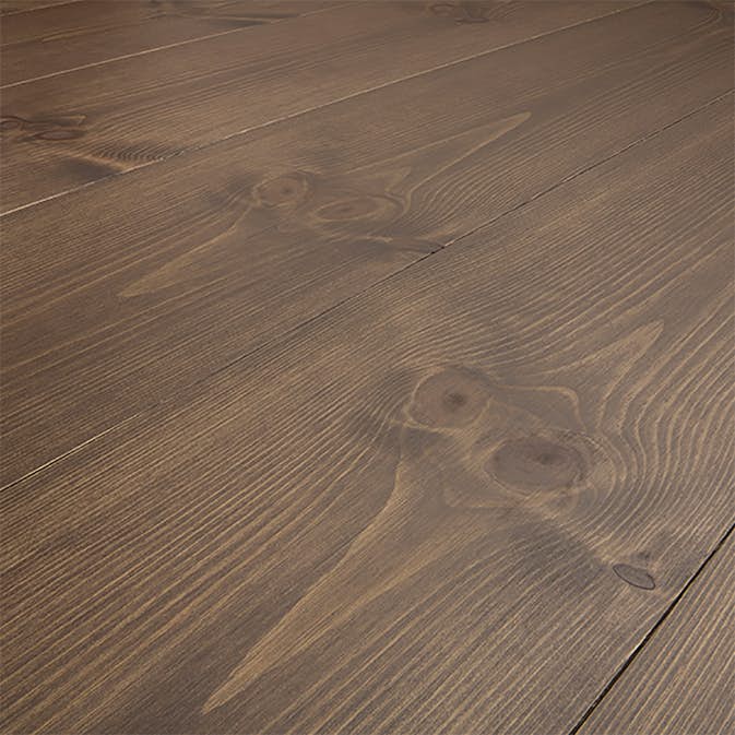 Massivt Trägolv Baseco Modern Hårdvaxoljad Brun Furu