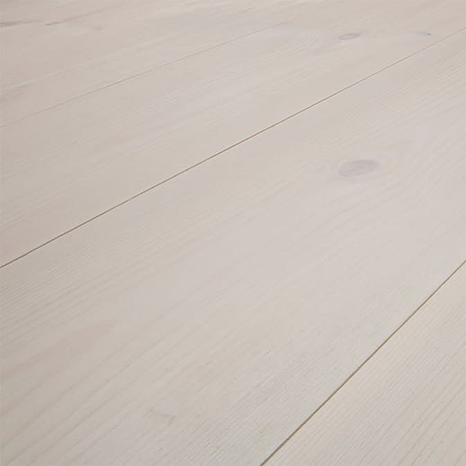 Massivt Trägolv Baseco Modern Hårdvaxoljad Extra Vit Furu