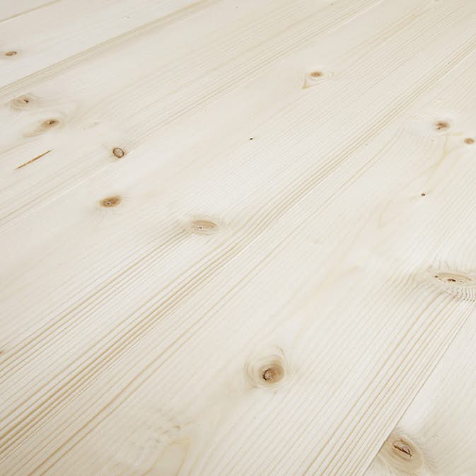 Massivt Trägolv Baseco Obehandlad Gran Mix