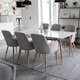 Matgrupp Venture Home Pontus Casper med 6 Stolar