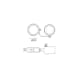 Stolparmatur Norlys Moss 6732