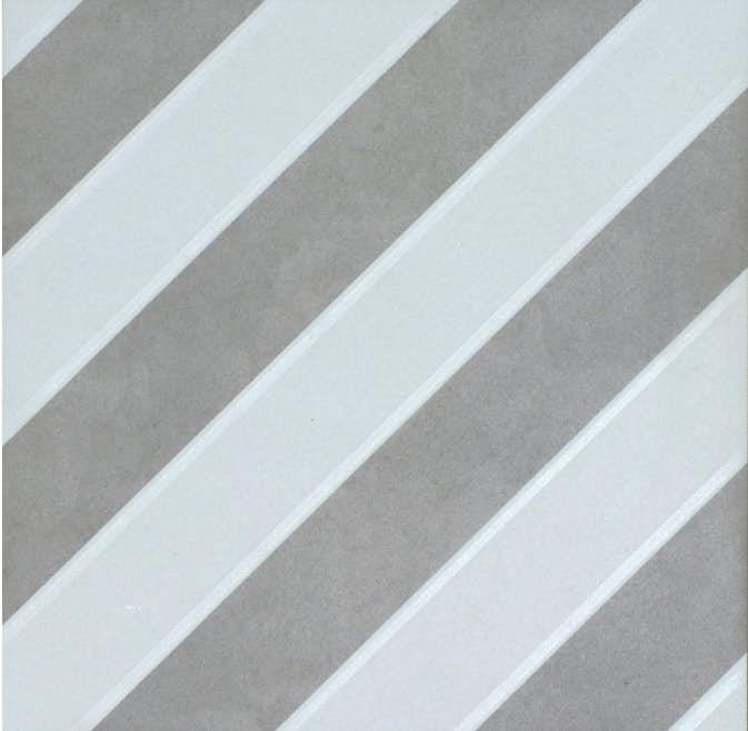 Klinker Tenfors Lines Grey 20x20 cm