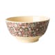 Melaminskål Rice Medium Blommor Beige/Brun