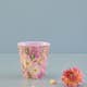 Melaminkopp Rice Medium Blommor Rosa