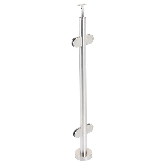 Mellanliggande Stolpe Novoroom Rostfritt Räcke 180°