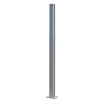 Mellanstolpe Novoroom Aluminium med Fot