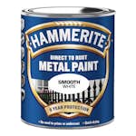 Lack Hammerite Slätlack Vit 750ml med till Plåt/Metall