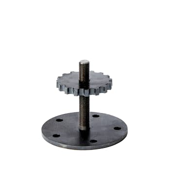 Metallfot Nordingrå Trä till Pelare