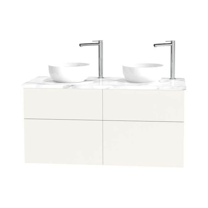 Tvättställsskåp Miller Badrum City 120 för Bänkskiva