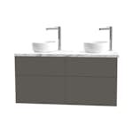 Tvättställsskåp Miller Badrum City 120 för Bänkskiva