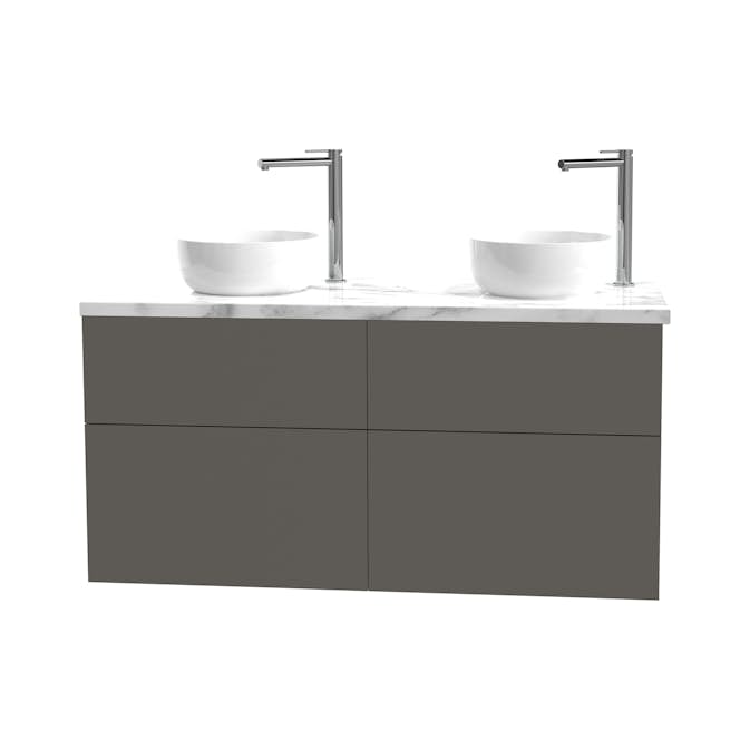 Tvättställsskåp Miller Badrum City 120 för Bänkskiva