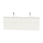 Tvättställsskåp Miller Badrum City 160 för Heltäckande Tvättställ