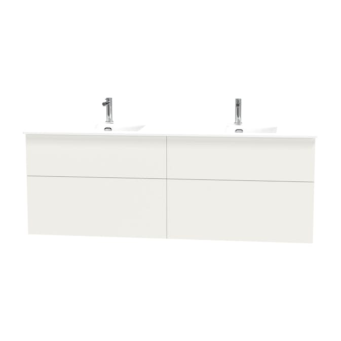 Tvättställsskåp Miller Badrum City 160 för Heltäckande Tvättställ