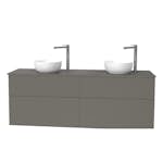 Tvättställsskåp Miller Badrum City 160 för Bänkskiva